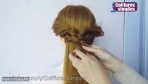 آموزش یک شینیون مو باز بسیار ساده و شیک