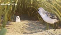 انیمیشن انگیزشی BABANART | جوجه و حمله بر ترس ها