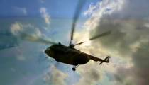 سقوط آزاد تفریحی از هلیکوپتر در ساحل ایران