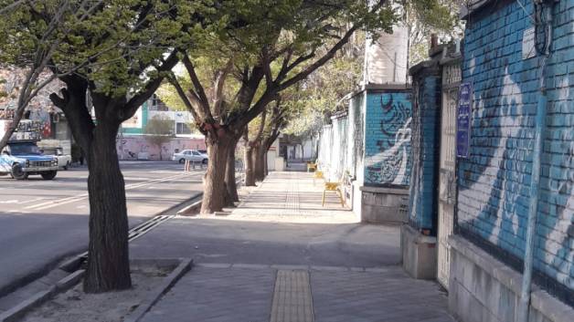 خیابان دلتنگی معین تبریزی