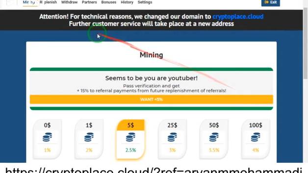 آموزش کسب درآمد از طریق سایت cryptoplace (تا روزی 100دلار به همراه واریز)