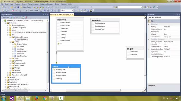 پروژه انبار داری با زبان سی شارپ