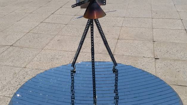 دیش خورشیدی ساخت داخل- موتور استرلینگ - Solar Dish  - Stirling Engine