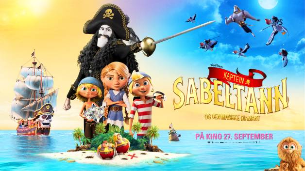 انیمیشن کاپیتان شمشیر دندان و الماس جادویی دوبله فارسی (Sabertooth 2019)