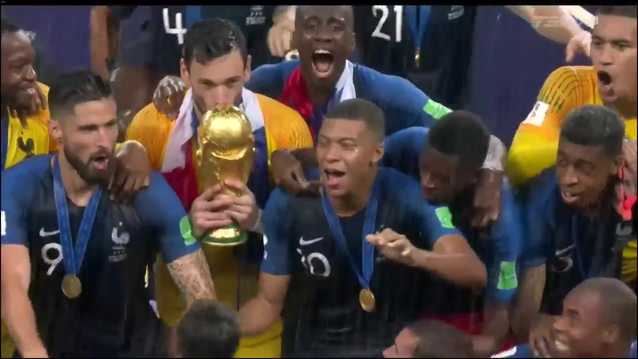مراسم جشن پیروزی جام جهانی 2018